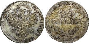 20 Kreuzer Austrian Empire (1804-1867) Silver 