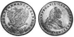 20 Kreuzer Electorate of Bavaria (1623 - 1806) Silver 