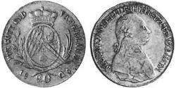 20 Kreuzer Electorate of Bavaria (1623 - 1806) Silver 