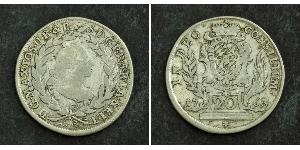 20 Kreuzer Electorate of Bavaria (1623 - 1806) Silver Maximilian III Joseph, Elector of Bavaria (1727 – 1777)