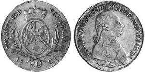 20 Kreuzer Electorate of Bavaria (1623 - 1806) Silver 
