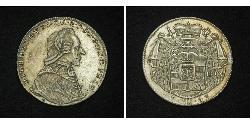 20 Kreuzer Salzburg (1328 - 1803) Silver Count Hieronymus von Colloredo (1732 - 1812)