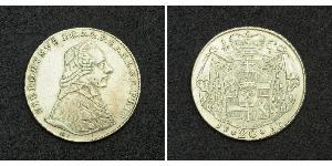 20 Kreuzer 萨尔茨堡 (1328 - 1803) 銀 Count Hieronymus von Colloredo (1732 - 1812)
