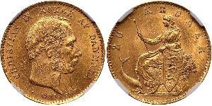 20 Krone Denmark Gold Christian IX of Denmark (1818-1906)