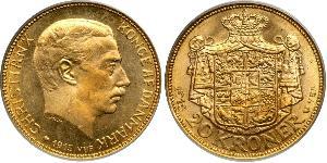 20 Krone Denmark Gold Christian X of Denmark (1870 - 1947)