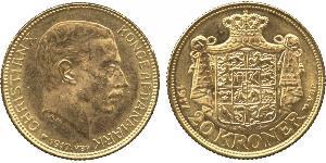 20 Krone Denmark Gold Christian X of Denmark (1870 - 1947)