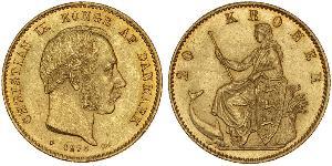 20 Krone Denmark Gold Christian IX of Denmark (1818-1906)