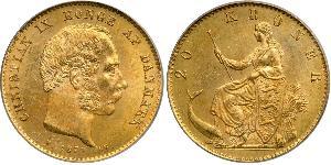 20 Krone Denmark Gold Christian IX of Denmark (1818-1906)