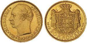 20 Krone Dänemark Gold Friedrich VIII. (Dänemark) (1843 - 1912)