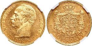 20 Krone Dänemark Gold Friedrich VIII. (Dänemark) (1843 - 1912)