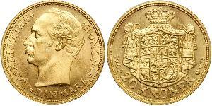 20 Krone Dänemark Gold Friedrich VIII. (Dänemark) (1843 - 1912)