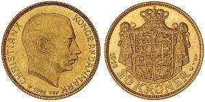 20 Krone Dänemark Gold Christian X. (1870 - 1947)