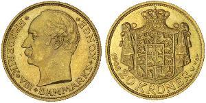 20 Krone Dänemark Gold Friedrich VIII. (Dänemark) (1843 - 1912)