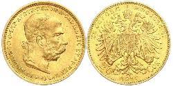 20 Krone Österreich-Ungarn (1867-1918) Gold Franz Joseph I (1830 - 1916)