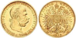20 Krone Österreich-Ungarn (1867-1918) Gold Franz Joseph I (1830 - 1916)