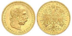 20 Krone Autriche-Hongrie (1867-1918) Or Franz Joseph I (1830 - 1916)