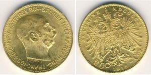 20 Krone Austria Oro 