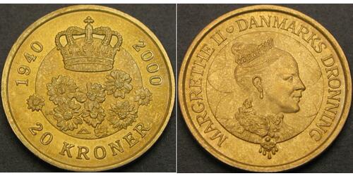 20 Krone Danemark  