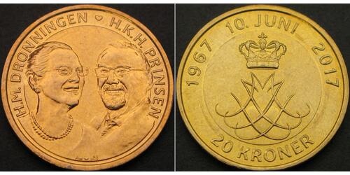 20 Krone Danimarca  