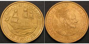 20 Krone Dänemark  