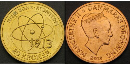 20 Krone Dänemark  