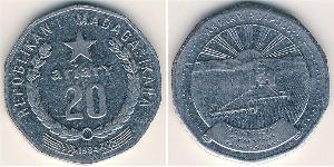 20 Krone Madagaskar (1960 - )  