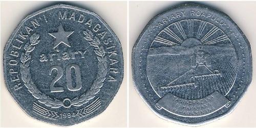 20 Krone Madagaskar (1960 - )  