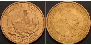 20 Krone 丹麦  
