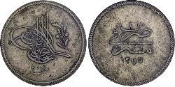 20 Kurush Impero ottomano (1299-1923) Argento 