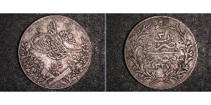 20 Kurush Impero ottomano (1299-1923) Argento 