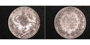 20 Kurush Imperio otomano (1299-1923) Plata 