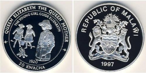 20 Kwacha Malaui (1964 - ) Plata 