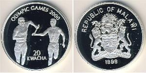 20 Kwacha Malawi (1964 - ) Silber 