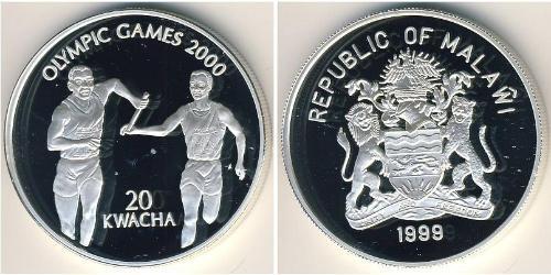 20 Kwacha Malawi (1964 - ) Silber 