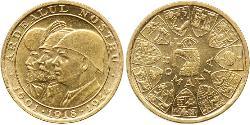 20 Leu Kingdom of Romania (1881-1947) Gold Michael of Romania