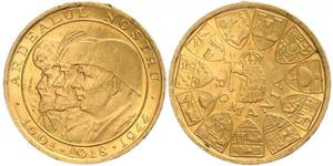 20 Leu Kingdom of Romania (1881-1947) Gold Michael of Romania