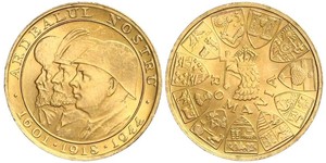 20 Leu 羅馬尼亞王國 (1881 - 1947) 金 米哈伊一世