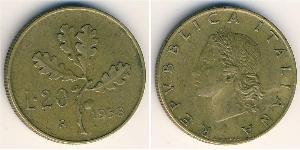 20 Lira Italia Alluminio/Bronzo 