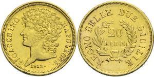 20 Lira Italien Gold 