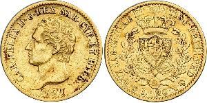 20 Lira Italien / Italian city-states Gold 