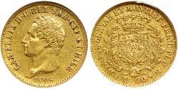20 Lira Italy / Italian city-states Gold 