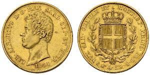 20 Lira Kingdom of Sardinia (1324 - 1861) / Italy Gold Charles Albert of Sardinia (1798 - 1849)