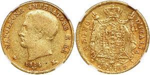 20 Lira Kingdom of Italy (Napoleonic) (1805–1814) Gold Napoleon (1769 - 1821)