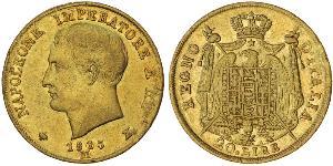 20 Lira Kingdom of Italy (Napoleonic) (1805–1814) Gold Napoleon (1769 - 1821)