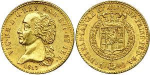 20 Lira Kingdom of Sardinia (1324 - 1861) Gold Victor Emmanuel I of Sardinia