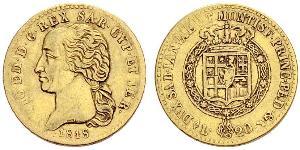 20 Lira Kingdom of Sardinia (1324 - 1861) Gold Victor Emmanuel I of Sardinia