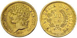 20 Lira Italie Or 