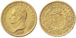 20 Lira Italie / Italian city-states Or 