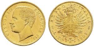20 Lira Kingdom of Italy (1861-1946) Or Vittorio Emanuele III (1869 - 1947)