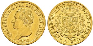 20 Lira Italia / Italian city-states Oro 